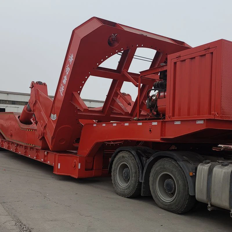 3 Line 6 Axle Wind Blade Trailer